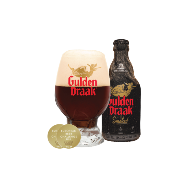 Пиво Gulden Draak Smoked 33cl / Гульден драак смокед 330 МЛ