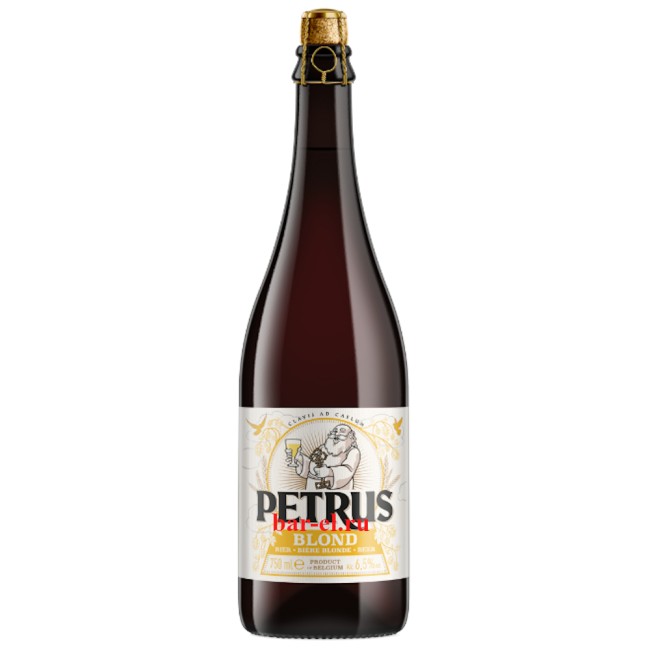 Пиво Petrus Blond 75cl / Петрус Блонд 750 МЛ