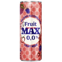 Пиво Omer Vander Ghinste Fruit Max 0,0% in can 25cl / Омер Вандер Гинст Фрут Макс 0,0% 250 МЛ Пиво Omer Vander Ghinste Fruit Max 0,0% in can 25cl / Омер Вандер Гинст Фрут Макс 0,0% 250 МЛ