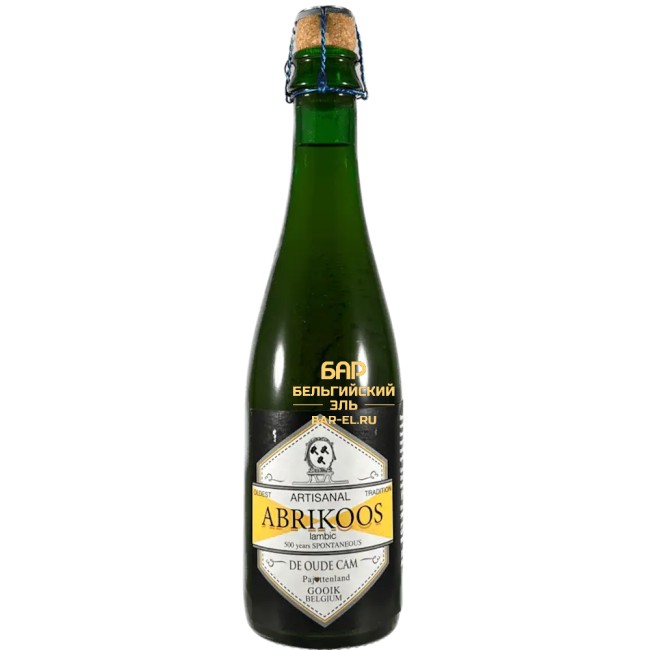 Пиво De Cam Abrikoos Lambic 37 CL / Де Кам Абрикос Ламбик 375 МЛ