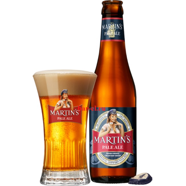 Пиво Martin s Pale Ale 33cl / Мартинс Пэль Эль 330 МЛ