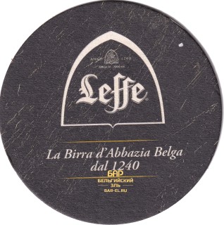Leffe coaster / Бирдеколь Леффе круглый