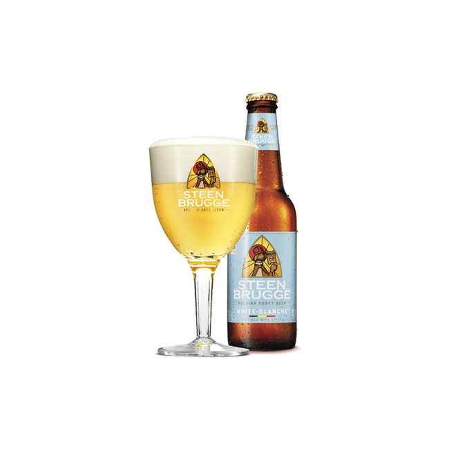 Пиво Steenbrugge White Blanche 33cl / Стинбрюгге Вит Бланш 330 МЛ