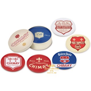 Metal coaster set Chimay 2012 / Набор бирдеколей Шимэ 2012