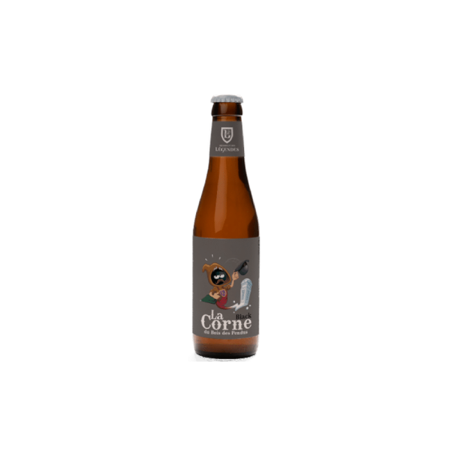 Пиво La Corne black 33cl / Ля корн блэк 330 МЛ