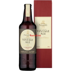 Пиво  Fuller s Vintage Ale 2019 50cl / Фуллер с Винтаж Эль 2019 500 МЛ