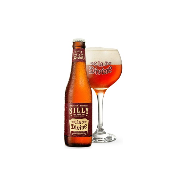 Пиво Silly La Divine 33cl / Силли Ла Дивин 330 МЛ