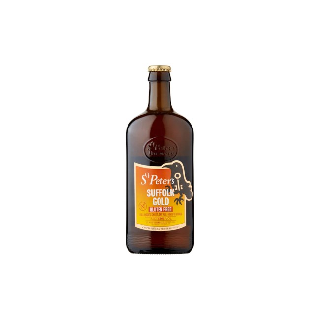 Пиво St. Peter’s Suffolk Gold Gluten Free 50cl / Ст.Петерс Саффолк Голд Глютен Фри 500 МЛ
