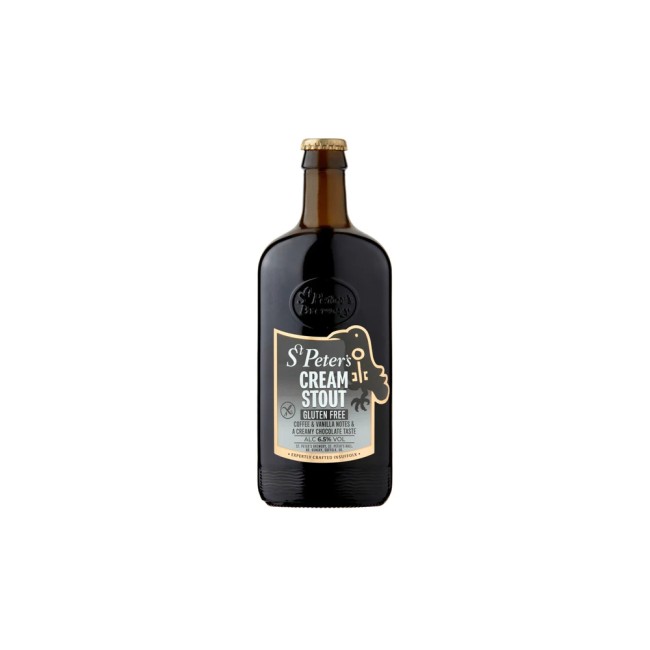 Пиво St. Peter’s Cream Stout Gluten Free 50cl / Ст.Петерс Крим Стаут Глютен Фри 500 МЛ