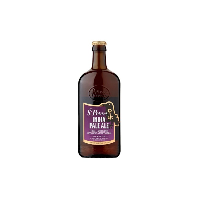 Пиво St. Peter’s India Pale Ale 50cl / Ст.Петерс Индиа Пэйл Эль 500 МЛ