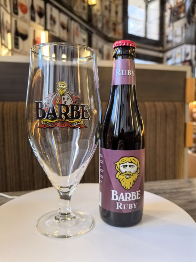 Пиво Barbe Ruby 33cl / Барбе Руби 330 МЛ Пиво Barbe Ruby 33cl / Барбе Руби 330 МЛ