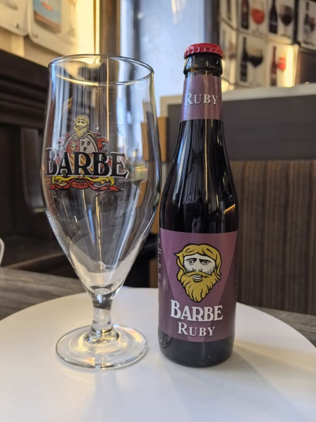 Пиво Barbe Ruby 33cl / Барбе Руби 330 МЛ Пиво Barbe Ruby 33cl / Барбе Руби 330 МЛ