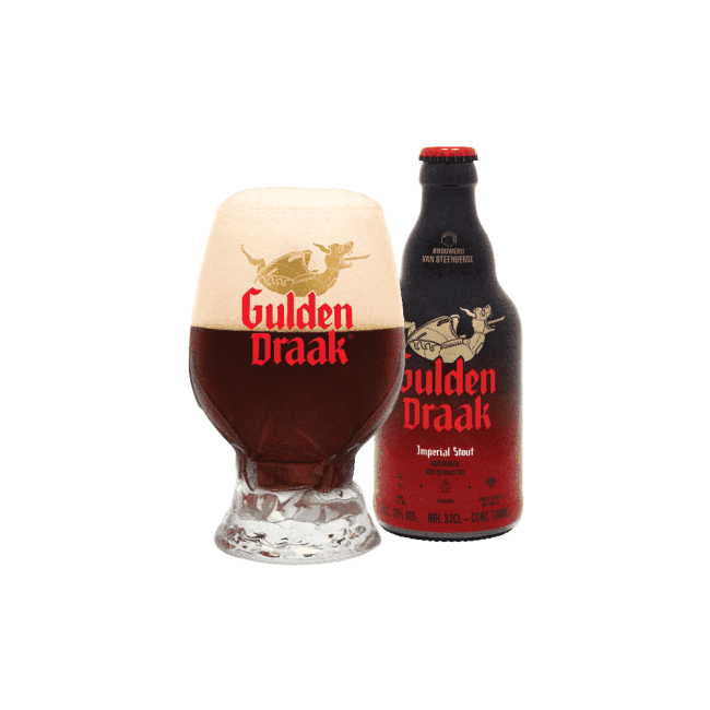 Пиво Van Steenberge Gulden Draak Imperial Stout / Ван Стеенберг Гульден Драк Имперский Стаут