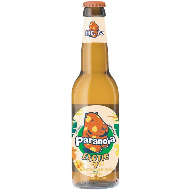 Пиво Paranoia exotic 33cl / Паранойя Экзотик 330 МЛ