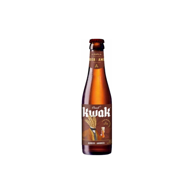 Пиво Pauwel Kwak Amber 33cl / Пауэль Квак Амбер 330 МЛ