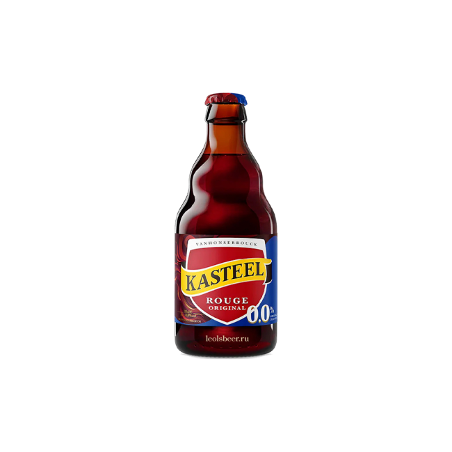 Пиво Kasteel Rouge zero Alcohol 33cl / Кастил Руж безалкогольный 330 МЛ