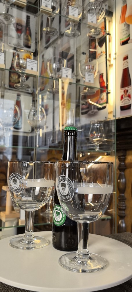 Westvleteren beer glass 25cl/ Пивной бокал Вествлетерен 250 МЛ