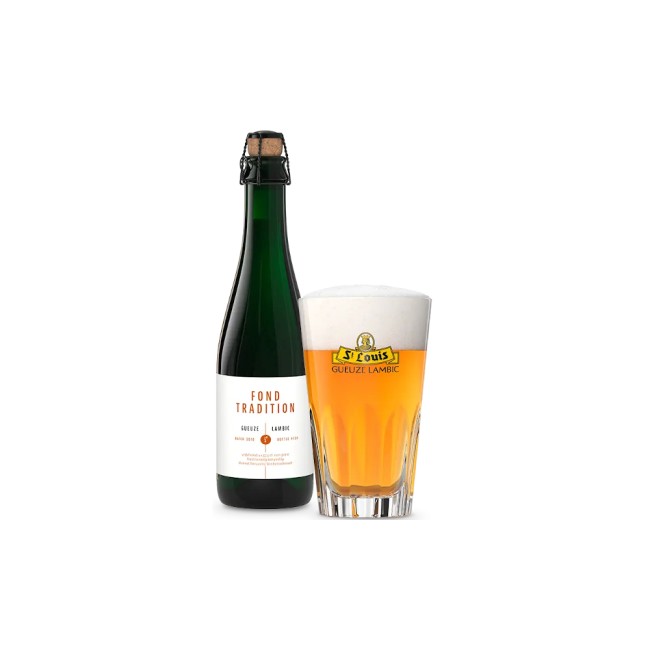 Пиво St Louis Gueuze Fond Tradition 37cl / Сан Луи Гез Фон Традисьонс 375 МЛ