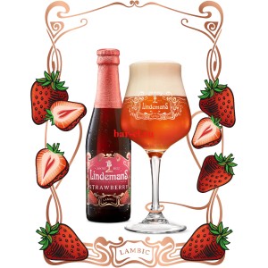 Пиво Lindemans Strawberry 25cl / Линденманс Страуберри 250 МЛ Пиво Lindemans Strawberry 25cl / Линденманс Страуберри 250 МЛ
