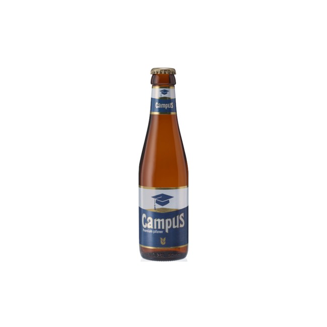 Пиво Campus premium pilsner 25cl / Кампус Премиус Пилснер 250 МЛ