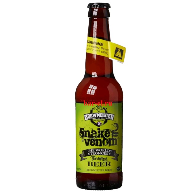 Пиво Snake Venom / Снейк Вэнэм - 330 МЛ