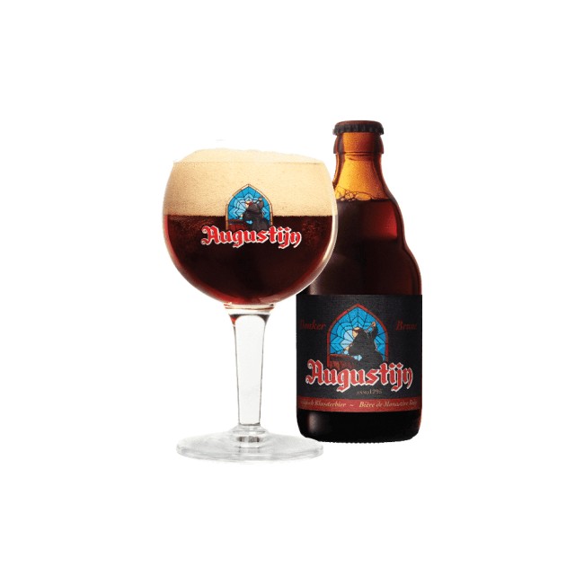 Пиво Van Steenberge Augustijn Brune 33cl / Ван Стеенберг Августин Брюн 330 МЛ