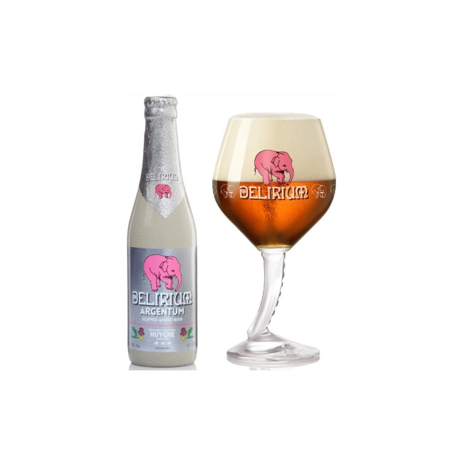 Пиво Delirium Argentum 33cl / Делириум Аргентум 330 МЛ