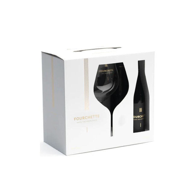 Van Steenberge Fourchette gift set (4 bottles & glass) / Подарочный пивной набор Вэн Стинберг Фоурчэтт