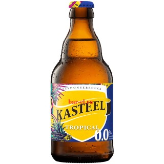 Пиво Kasteel Tropical zero alcohol 33cl / Безалкогольный Кастил Тропикал 330 МЛ