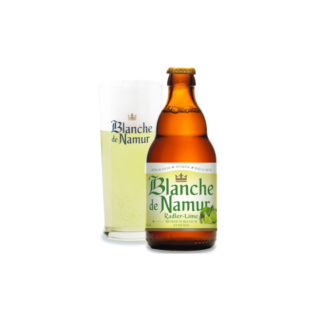 Пиво Blanche de Namur Radler Lime 33cl / Бланш де Намур Радлер Лайм 330 МЛ