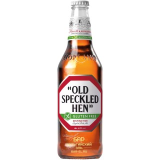 Пиво Old Speckled Hen Gluten Free 50 CL / Олд Спеклд Хэн Безглютеновое 500 МЛ