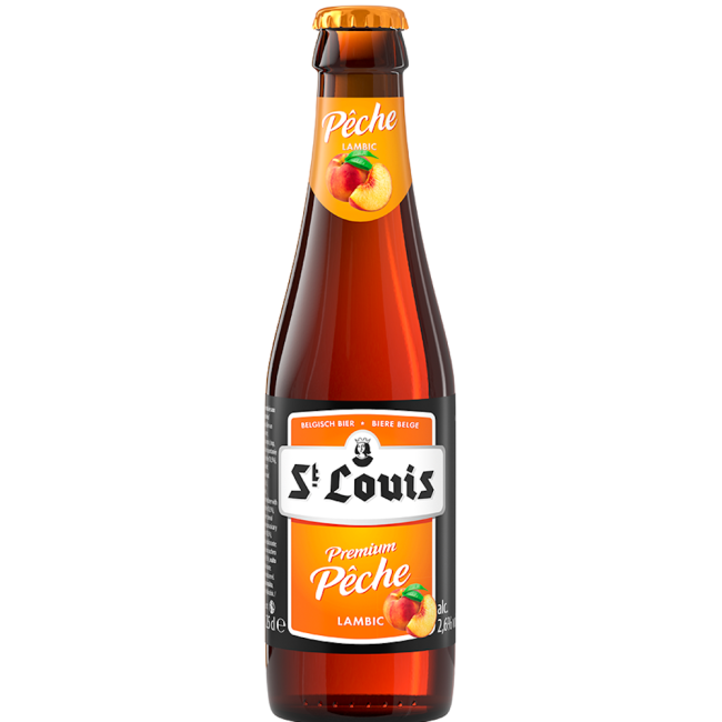 Пиво Van Honsebrouck St. Louis Peche 25cl / Сан Луи Премиум Пич 250 МЛ