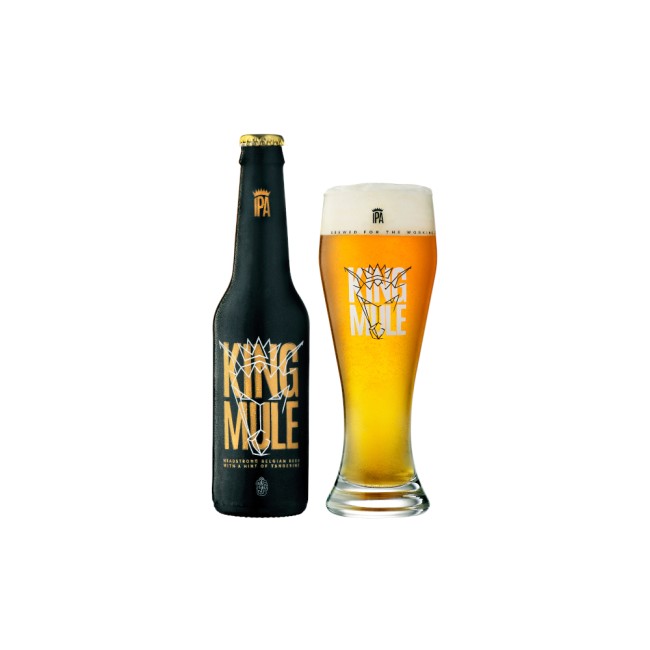 Пиво Cornelissen King Mule Ipa 33cl / Корнелиссан Кинг Мул Ипа 330 мл