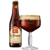 Пиво La Trappe Dubbel 33cl / Ла Трапп Дуббель 330 МЛ