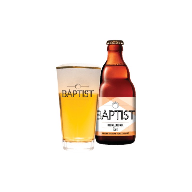 Пиво Van Steenberge Baptist Blonde 33cl / Баптист Блонд 330 МЛ