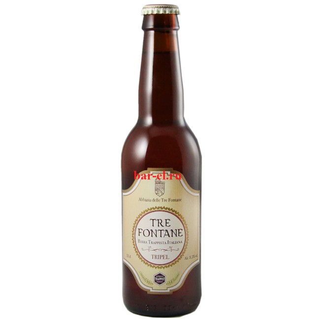 Пиво Tre Fontane Tripel 33cl / Тре Фонтане Трипель 330 МЛ