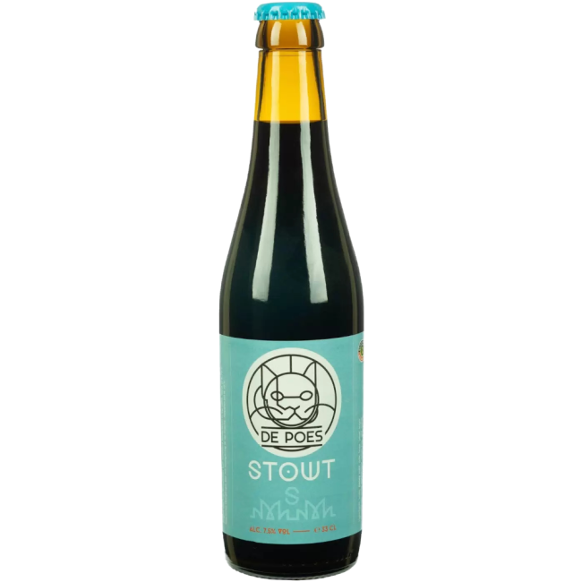 Пиво De Poes Stowt 33cl / Де Поэс Стоут 330 мл