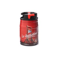 Пиво La Guillotine mini-keg 500cl / Гильотина мини-кег 5000 МЛ Пиво La Guillotine mini-keg 500cl / Гильотина мини-кег 5000 МЛ