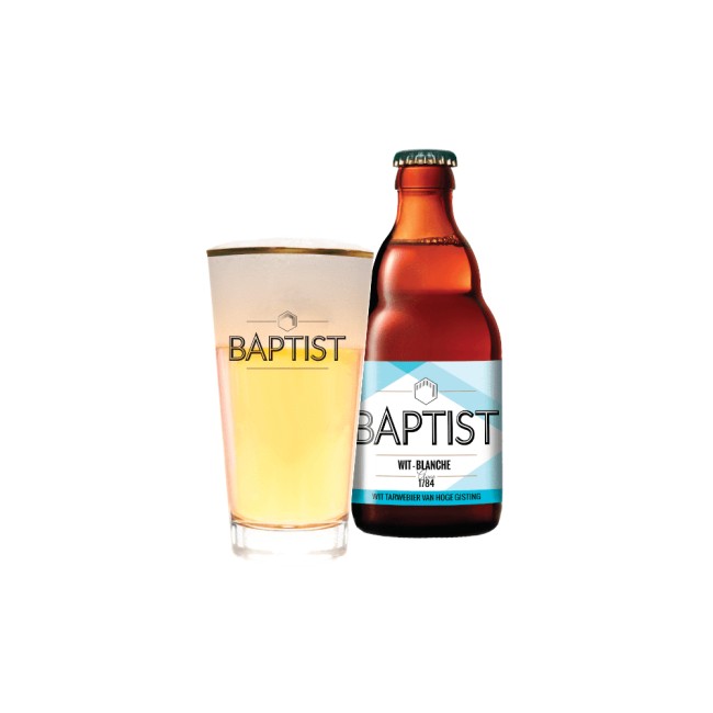 Пиво Van Steenberge Baptist Wit 33cl / Баптист Вит 330 МЛ