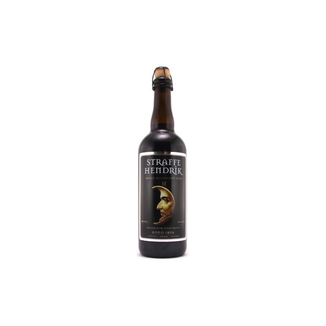 Пиво Straffe Hendrik Quadrupel 75cl / Штраффе Хендрик Квадрюпель 750 МЛ