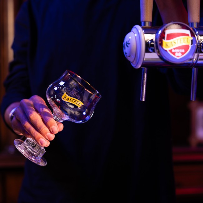 Kasteel beer glass 33cl/ Пивной бокал Кастил 330 МЛ