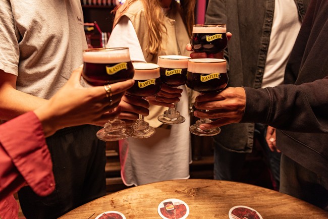 Kasteel beer glass 33cl/ Пивной бокал Кастил 330 МЛ