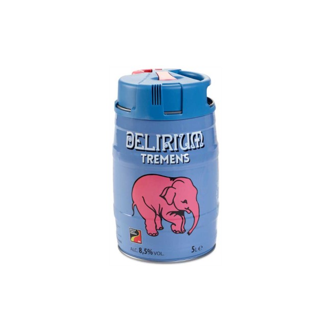 Пиво Delirium Tremens mini-keg 500cl / Делириум Тременс мини-кег 5000 МЛ