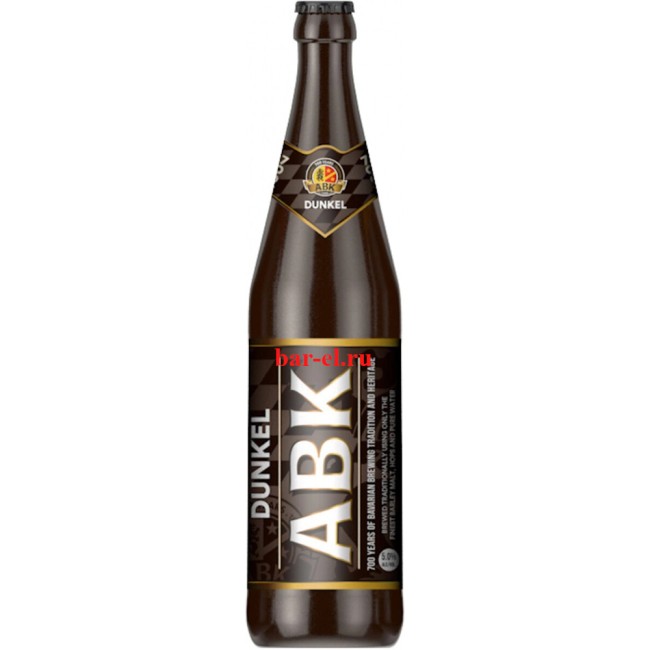 Пиво ABK Dunkel 50cl / АБК Дункель 500 МЛ