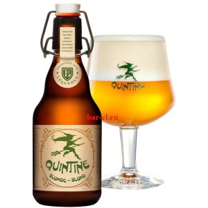 Пиво Brasserie des Legendes Quintine Blonde 33cl / Брасэри дэс Леджендэс Кюинтин блонд 330 МЛ
