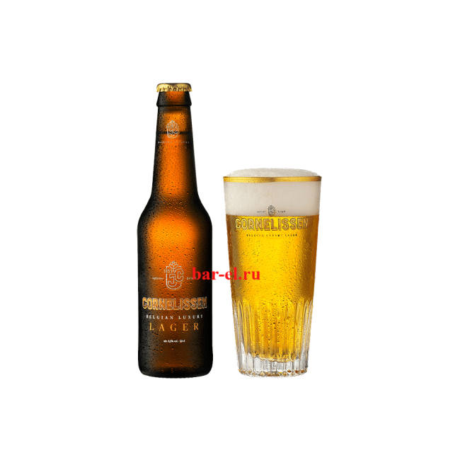 Пиво Cornelissen Luxury Lager 33cl / Корнэльиссэн Лагер 330 МЛ