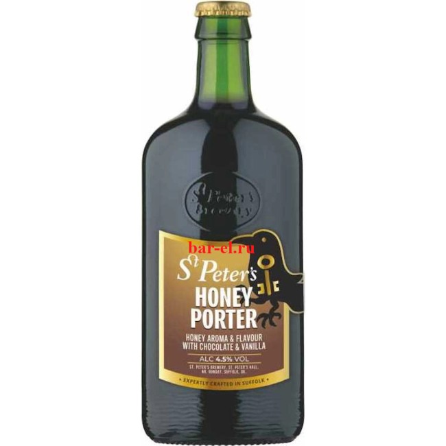 Пиво St. Peter’s Honey Porter 50cl / Ст.Петерс Хони Портер 500 МЛ