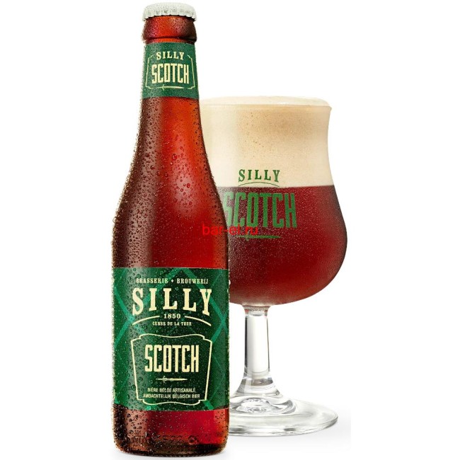 Пиво Brasserie de Silly Silly Scotch 33cl / Брассери де Силли Силли Скотч 330 МЛ