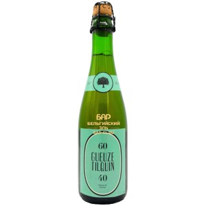 Пиво Tilquin Gueuze 60 40 37cl / Тилквин Гёз 60-40 375 МЛ