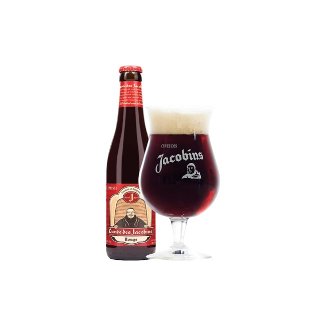 Пиво Cuvee des Jacobins Rouge 33cl / Кави дэс еакэбинс 330 МЛ